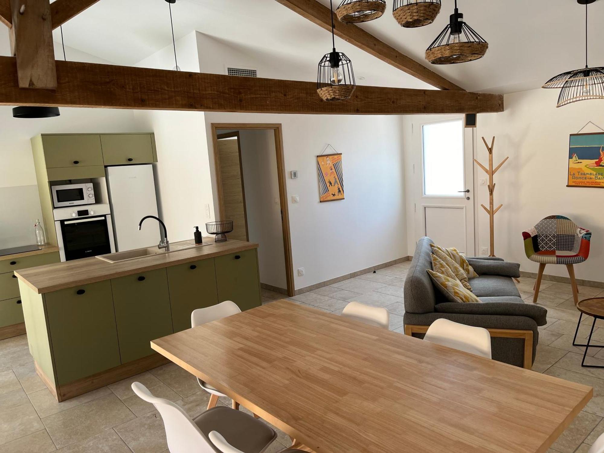 Les 3 Voeux Villa La Tremblade Exteriör bild